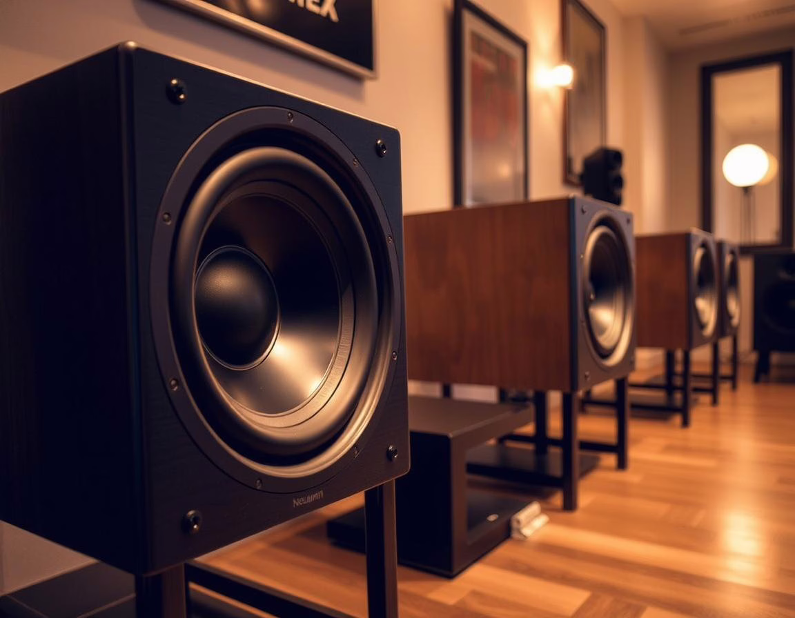 Neumann Introduces Five DSP-Powered Subwoofers to KH Monitor Line