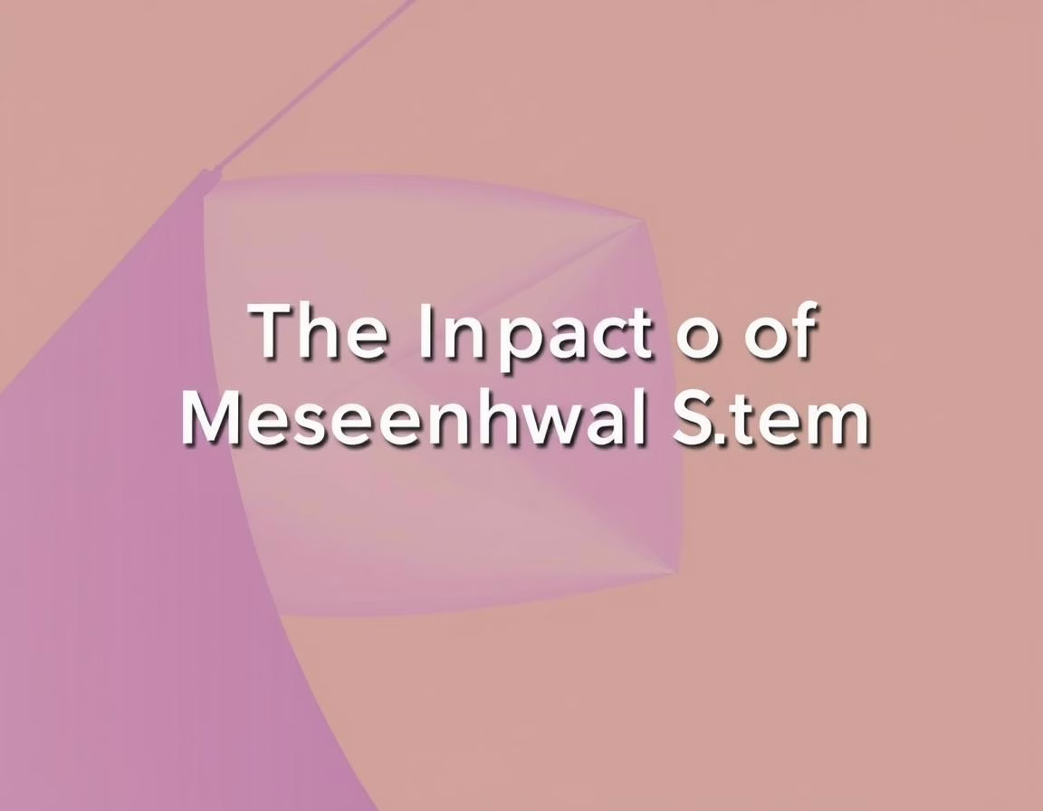 # Title: The Impact of Mesenchymal Stem Cell Transplantation on Alzheimer’s Disease Pathology