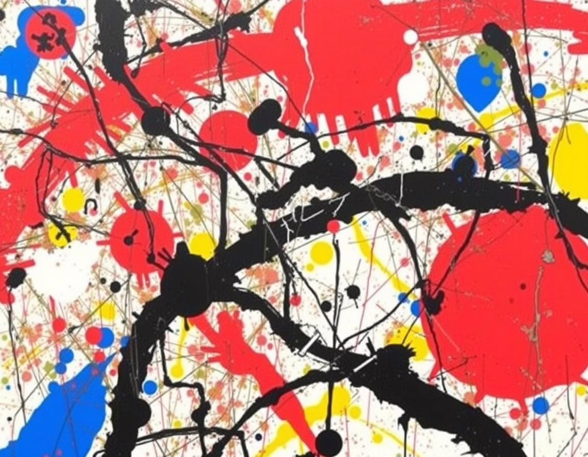 Unveiling the Enigma: Unraveling Jackson Pollocks Use of Manganese Blue in His Iconic 1948 Painting